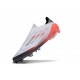 Adidas F50 Elite Sans Lacets FG Blanc Noir Rouge