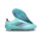Adidas F50 Elite Sans Lacets FG Bleu Noir