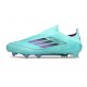 Adidas F50 Elite Sans Lacets FG Bleu Noir