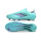 Adidas F50 Elite Sans Lacets FG Bleu Noir