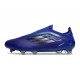Adidas F50 Elite Sans Lacets FG Bleu
