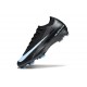 Chaussure Nike Mercurial Vapor XVI Elite FG Noir Bleu Givré