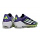 Adidas F50 Elite Sans Lacets FG Violet Rapide Blanc Ftwr Citron Lucide