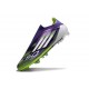 Adidas F50 Elite Sans Lacets FG Violet Rapide Blanc Ftwr Citron Lucide