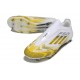 Adidas F50 Elite Sans Lacets FG Blanc Jaune