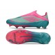 Adidas F50 Elite Laceless FG MESSI Aqua Flash Rose Lucide Cyan Lucide