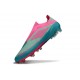 Adidas F50 Elite Laceless FG MESSI Aqua Flash Rose Lucide Cyan Lucide