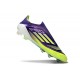 Adidas F50 Elite Laceless FG Violet Rapide Citron Lucide