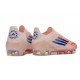 Adidas F50 Elite Laceless FG Orange Bleu