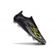 Adidas F50 Elite Laceless FG Core Noir Fer Mét. Citron Lucide