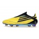 Adidas F50 Elite Laceless FG Jaune Noir