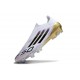 Adidas F50 Elite Laceless FG Blanc Noir Or Mét