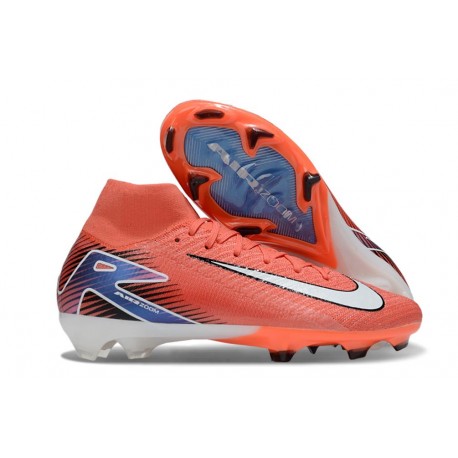 Chaussure Nike Mercurial Superfly X Elite FG Rouge Blanc Noir
