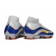 Chaussure Nike Mercurial Superfly X Elite FG Argent Bleu Jaune