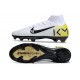 Chaussure Nike Mercurial Superfly X Elite FG Blanc Noir Jaune