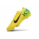 Chaussure Nike Mercurial Vapor XVI Elite FG Kylian Mbappe Jaune Noir Vert