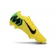 Chaussure Nike Mercurial Vapor XVI Elite FG Kylian Mbappe Jaune Noir Vert