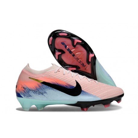 Chaussure Nike Mercurial Vapor XVI Elite FG Rose Bleu Noir