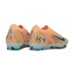 Chaussure Nike Mercurial Vapor XVI Elite FG KM Orange Bleu