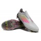 Crampons Adidas F50+ Laceless FG Gris Jaune Solaire