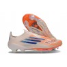 Crampons Adidas F50+ Laceless FG Orange Bleu