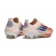 Crampons Adidas F50+ Laceless FG Orange Bleu