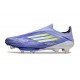 Crampons Adidas F50+ Laceless FG Violet Rapide Blanc Ftwr Citron Lucide