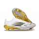 Adidas F50+ Elite FG Nouvelles Blanc Noir Or Mét