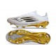 Adidas F50+ Elite FG Nouvelles Blanc Noir Or Mét