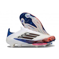 Adidas F50+ Elite X Son FG Blanc Noir Rouge Vif