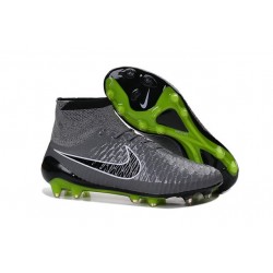 Coupe du Monde 2015 Crampons Nike Magista Obra FG Gris Noir Vert