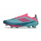 Adidas F50+ Elite FG Nouvelle MESSI Aqua Flash Rose Lucide Cyan Lucide