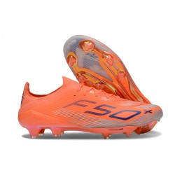 Adidas F50+ Elite FG Nouvelles Orange Noir