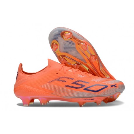 Adidas F50+ Elite FG Nouvelles Orange Noir