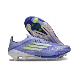 Adidas F50+ Elite FG Nouvelles Violet Rapide Blanc Ftwr Citron Lucide