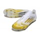 Chaussure Adidas F50 Elite FG Blanc Jaune Noir