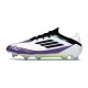 Chaussure Adidas F50 Elite FG X Messi Blanc Ftwr Noir Violet Uni