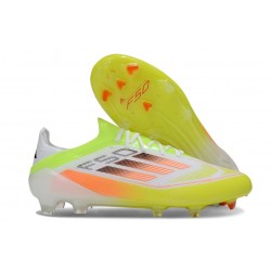 Chaussure Adidas F50 Elite FG Jaune Orange