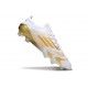 Chaussure Adidas F50 Elite FG Blanc Or Mét