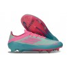 Chaussure Adidas F50 Elite FG MESSI Aqua Flash Rose Lucide Cyan Lucide