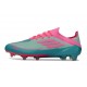 Chaussure Adidas F50 Elite FG MESSI Aqua Flash Rose Lucide Cyan Lucide