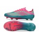 Chaussure Adidas F50 Elite FG MESSI Aqua Flash Rose Lucide Cyan Lucide