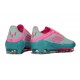 Chaussure Adidas F50 Elite FG MESSI Aqua Flash Rose Lucide Cyan Lucide
