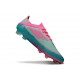 Chaussure Adidas F50 Elite FG MESSI Aqua Flash Rose Lucide Cyan Lucide
