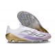 Chaussure Adidas F50 Elite FG Blanc Violet Noir Or