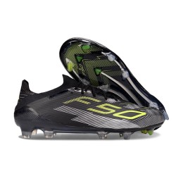 Chaussure Adidas F50 Elite FG Noir Jaune