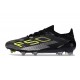 Chaussure Adidas F50 Elite FG Noir Jaune