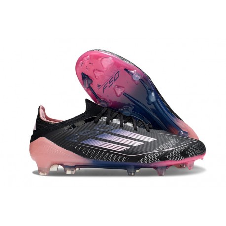 Chaussure Adidas F50 Elite FG Noir Rose