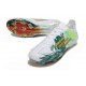 Chaussure Adidas F50 Elite FG Blanc Vert Or