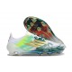 Chaussure Adidas F50 Elite FG Blanc Vert Or